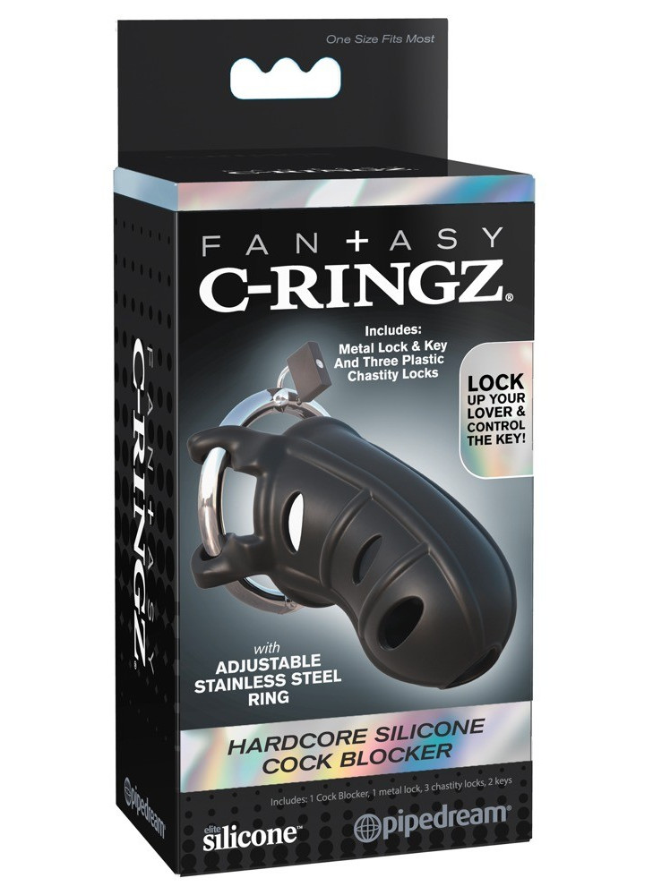 Hardcore Silicone Cock Blocker
